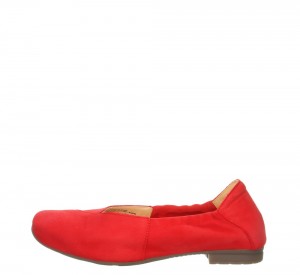 Női Think GAUDI Balerina Cipő Fekete | EXV296358