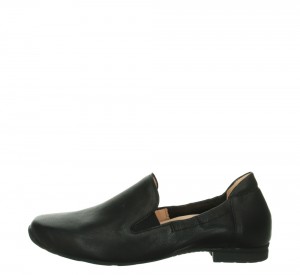 Női Think GAUDI Balerina Cipő Fekete | NQG203697