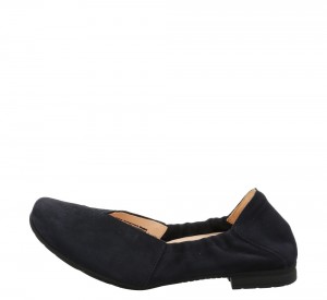 Női Think GAUDI Balerina Cipő Fekete | RYH586947