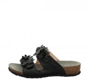 Női Think JULIA Mules Fekete | XDY047628