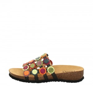 Női Think JULIA Mules Fekete | YLD305917