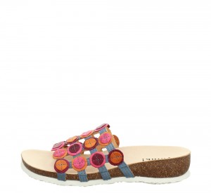Női Think JULIA Mules Kék | DOB012345