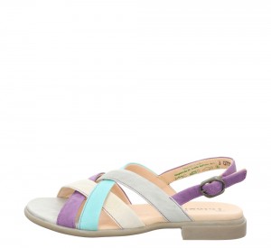 Női Think KAMAA Strap Szandál Lila | IGN798412