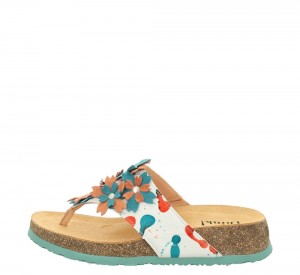 Női Think KOAK Mules Fehér | IUK489675