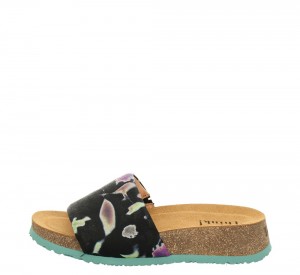 Női Think KOAK Mules Fekete | HAW725968