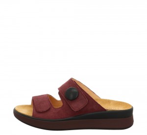 Női Think MEGGIE Mules Bordó | HRJ592346