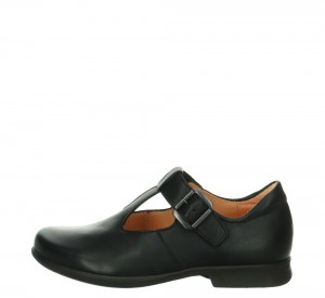 Női Think PENSA Balerina Cipő Fekete | PCH569378